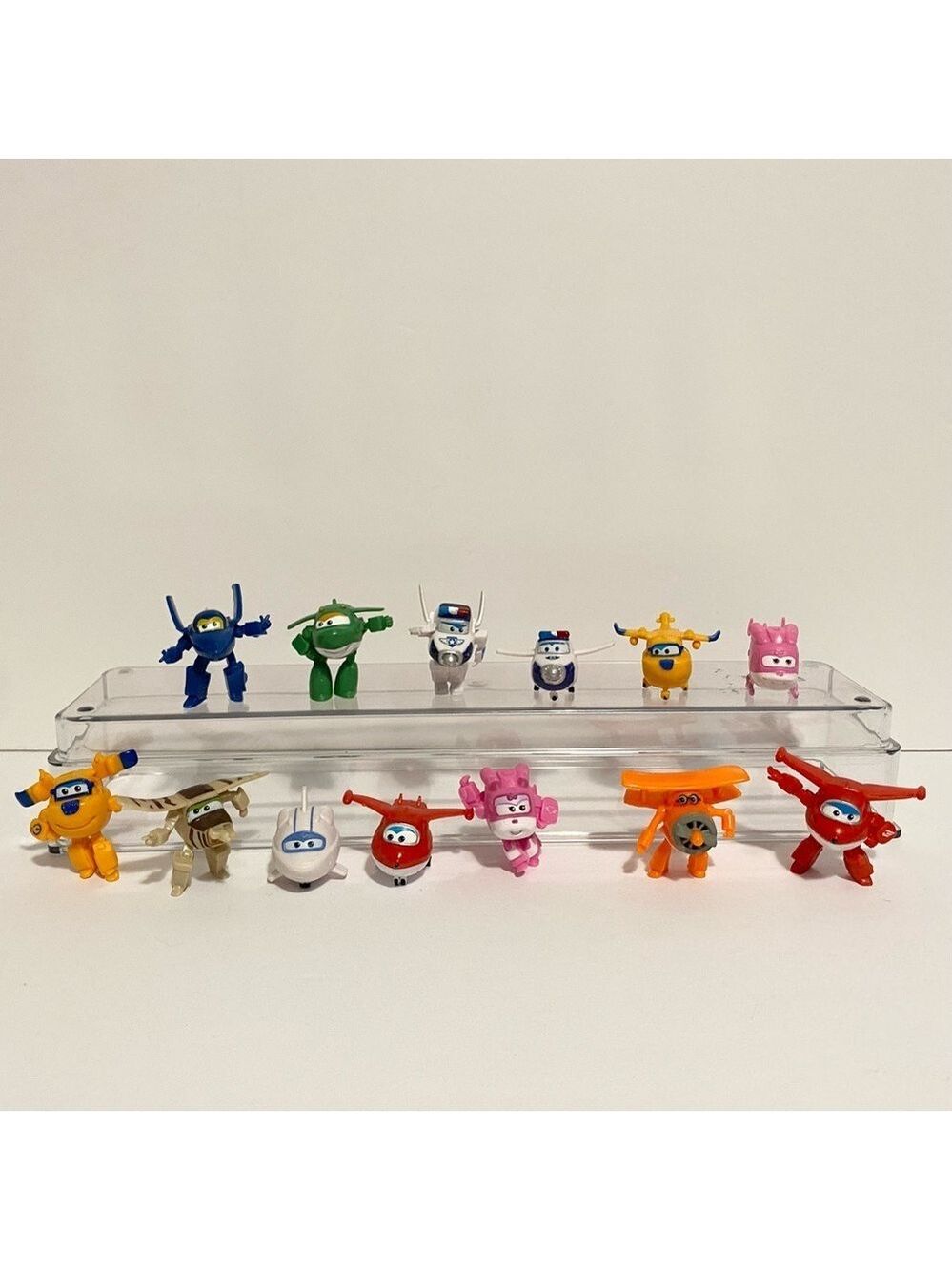 Super Wings Car Mini Vehicles Plane Toy Lot Jett Donnie Dizzy Mira Cake Toppers